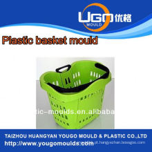 Molde doméstico de plasitc para mofo de cesta de compras de plástico em taizhou China